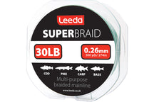 Super Braid 30lb  300yds / 274m  Braid Leeda