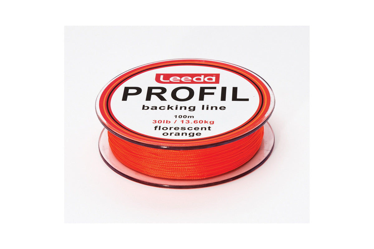 PROFIL Backing Line 30lb Orange Pack of 5  Flyline Accessory Leeda