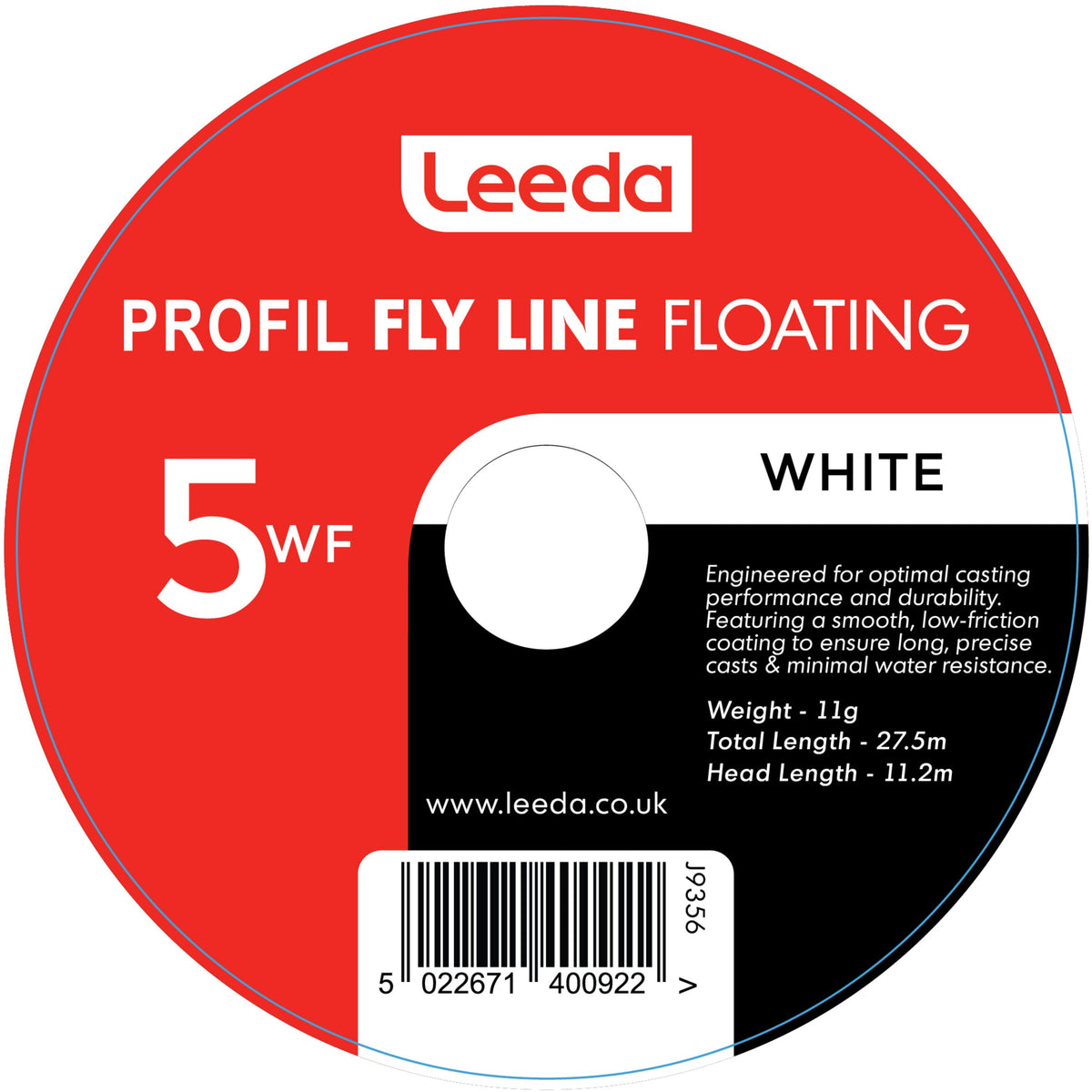 PROFIL Fly lines Floating WF 5  Fly Line Leeda