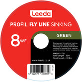 PROFIL Fly lines Sinking WF 7  Fly Line Leeda