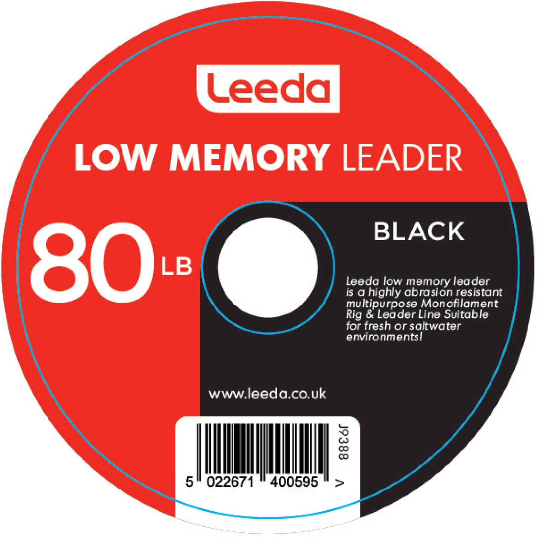 Low Memory Leader 80Lb Black