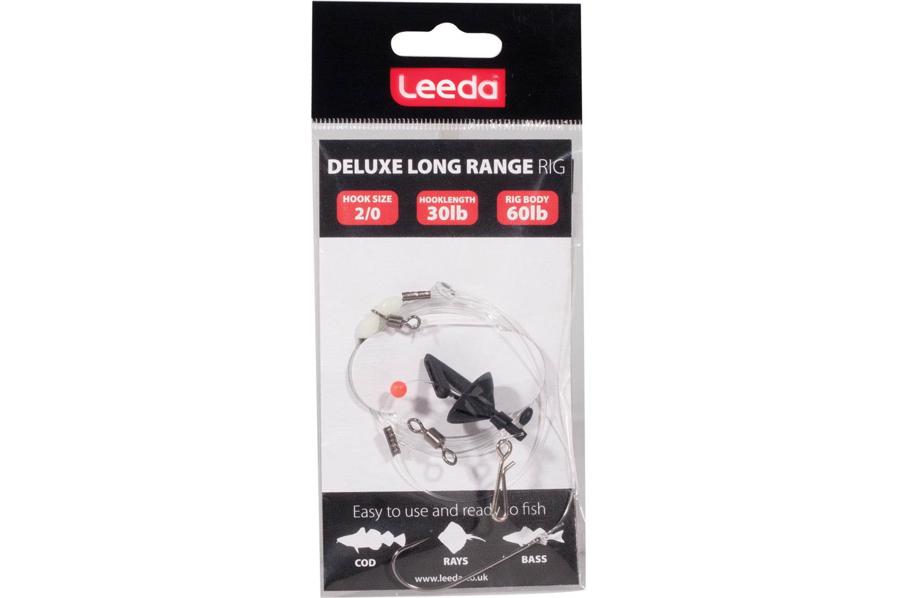Deluxe Long Range Rig  Sea Rigs & Feathers Leeda