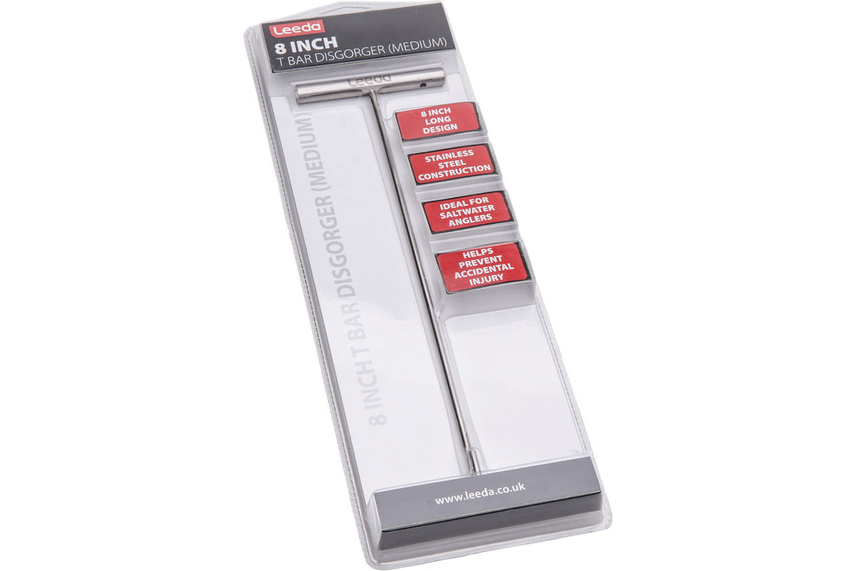 8in T-Bar Disgorger Medium  Disgorgers Leeda