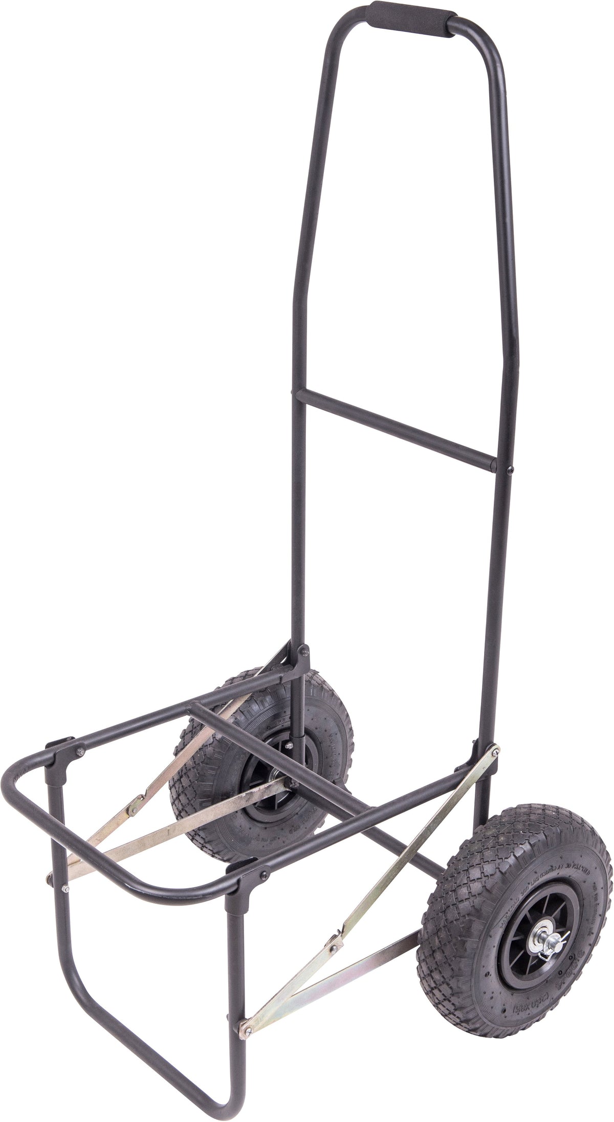 Fold Up Trolley with Pneumatic Wheels   Leeda