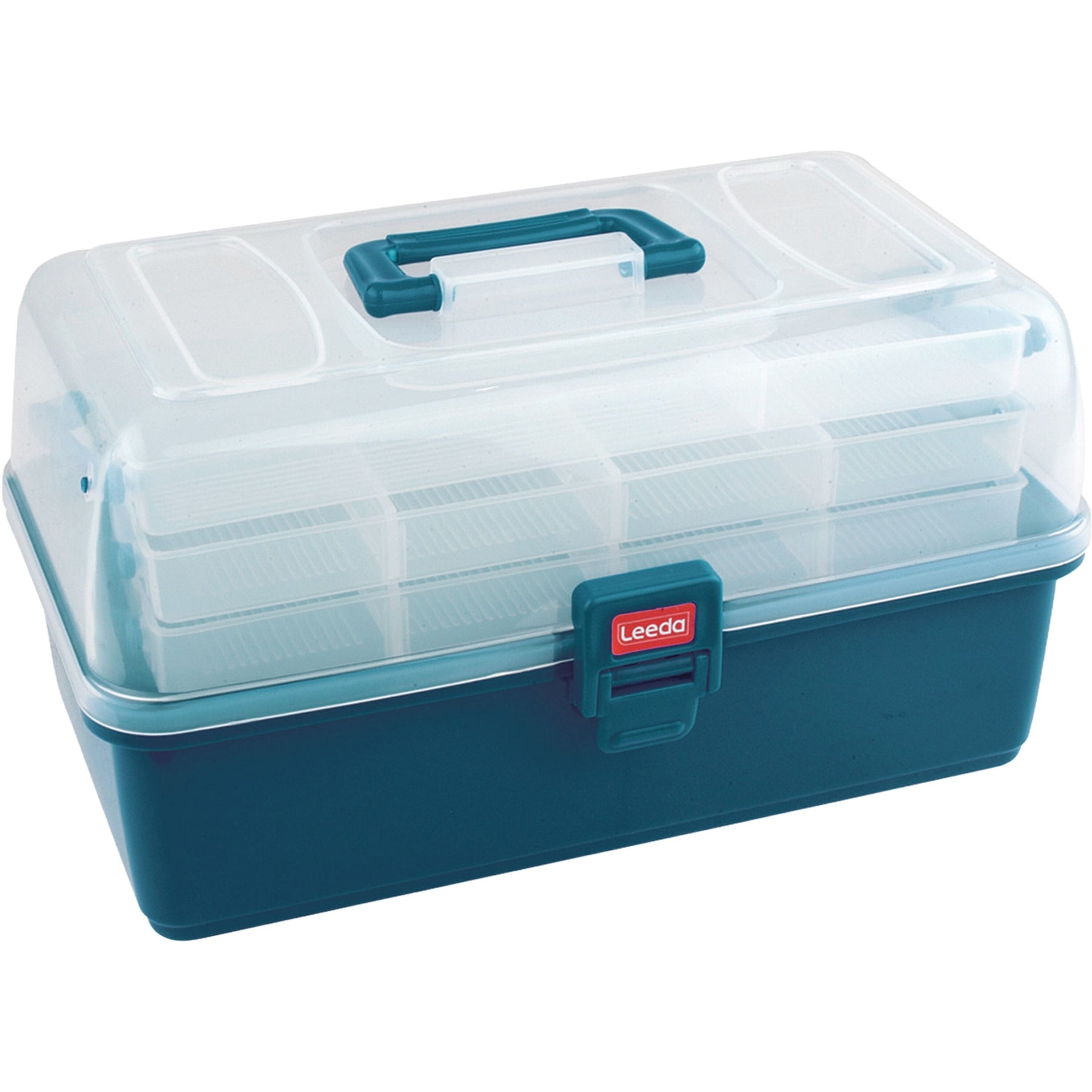 3 Tray Deluxe Cantilever Tackle Box  Tackle Box Leeda