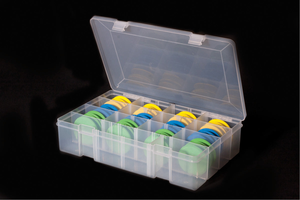 Rig Box + 24 Foam Winders  Tackle Box Leeda