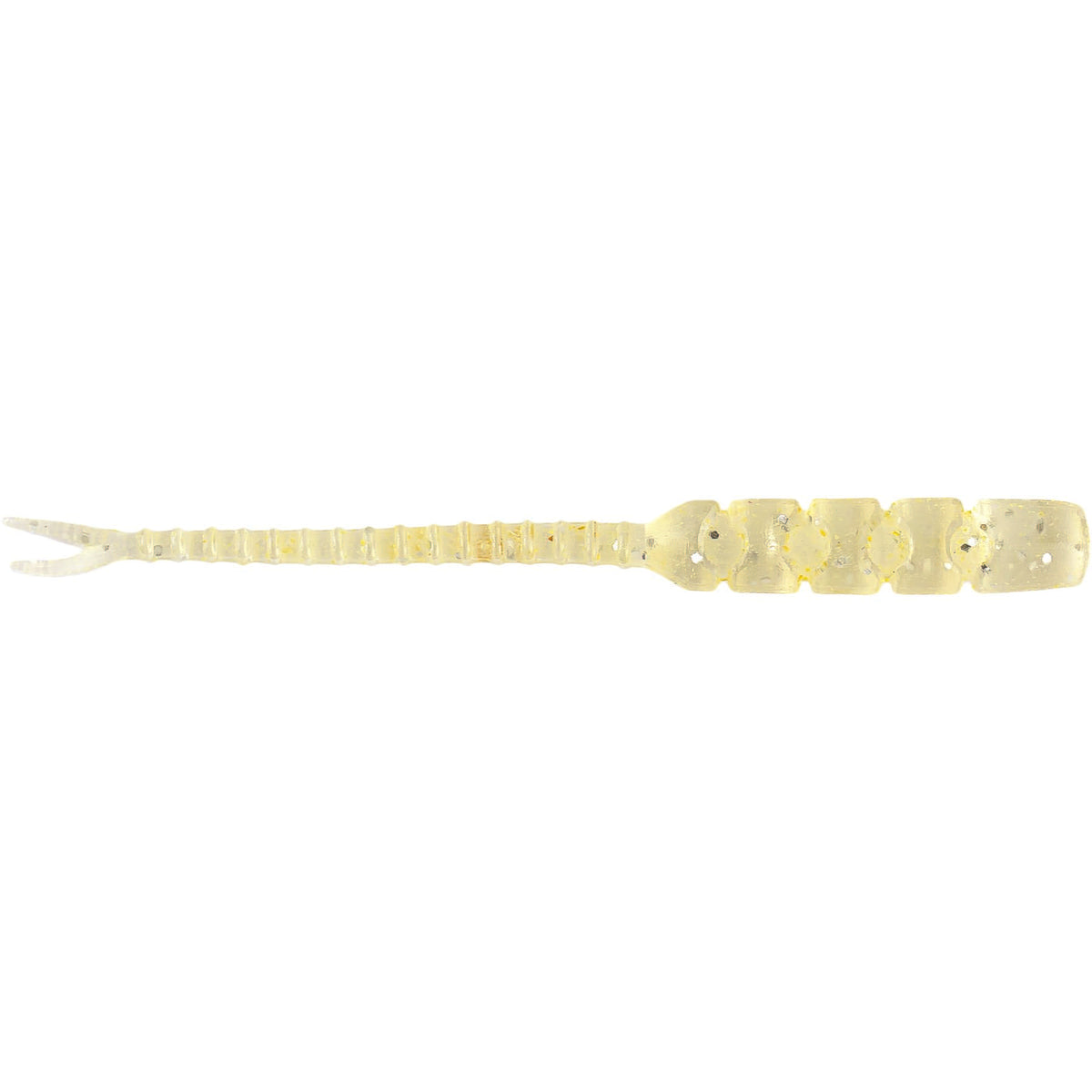 AJI  BACHI-BACHI 2" - Clear Silver Glit   Leeda