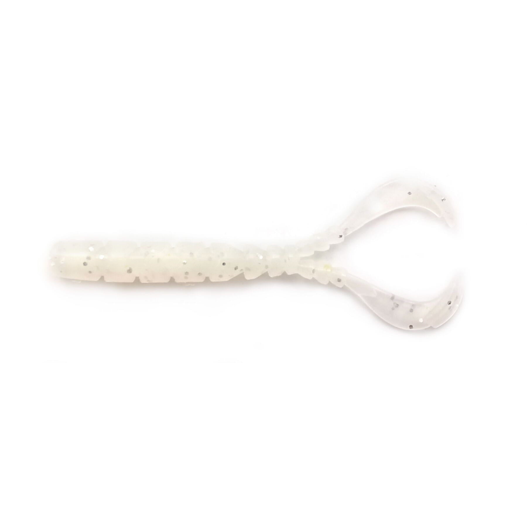 AJI  CHIKI-CHIKI 1.7" - White Glow Glit   Leeda