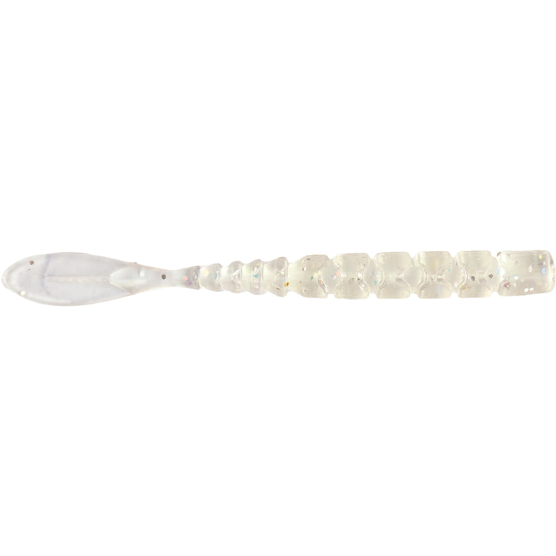 AJI  FLA-FLA 2" - Clear R/Bow Glit   Leeda