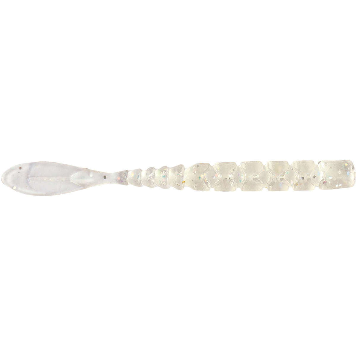 AJI  FLA-FLA 2" - Clear R/Bow Glit   Leeda