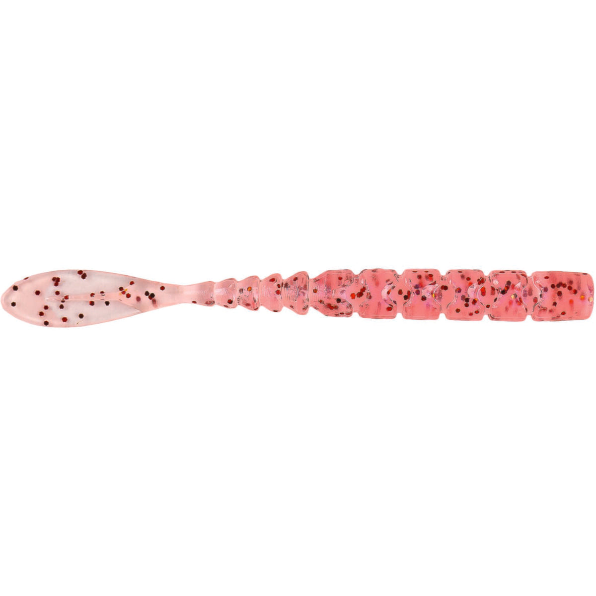 AJI  FLA-FLA 2" - Clear Red Glit   Leeda