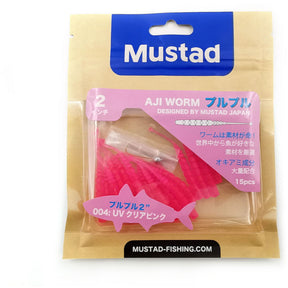AJI  PLU-PLU 2" - UV Red Krill Glit   Leeda