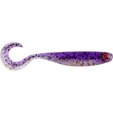 Mezashi Cross Curly Tail  3.5"  Purple Magic   Leeda